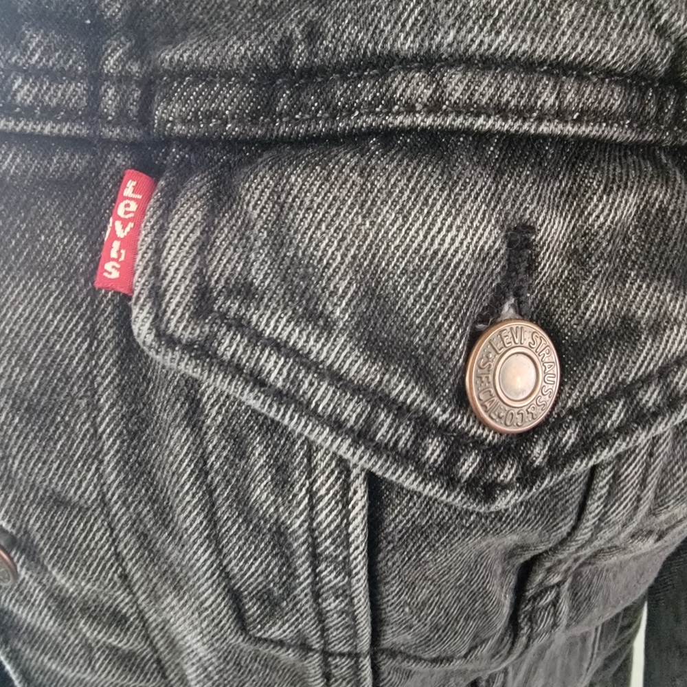 Gray Denim Jacket - image 3